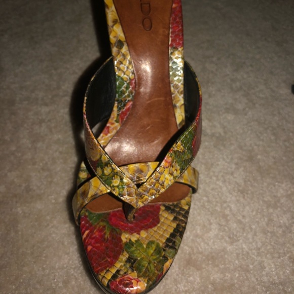 Aldo alligator heels - Picture 8 of 8